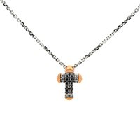 Collar Baraka Hombre in Oro blanco Diamante 0.26 Ct BARAKA21595 - BARAKA21595